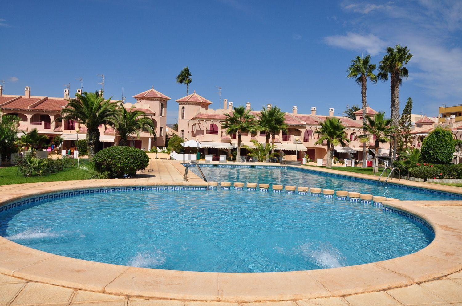 Precioso Duplex Con Piscina, En 1ª Linea De Playa Villa Puerto de Mazarron Exterior photo